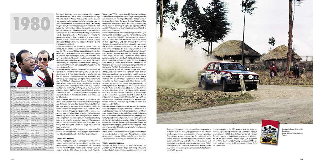 Safari Rally - 50 years of the toughest rally in the world | Books |  McKlein Store | RallyWebShop / RacingWebShop / McKlein Store